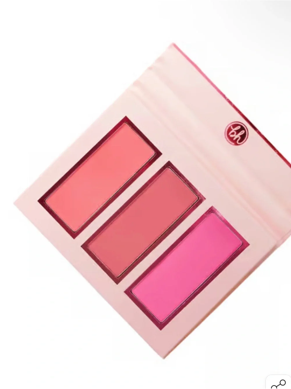 BH Cosmetics Mrs. Bella Rosy Blush Trio - Light Pink